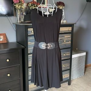 Black tunic dress